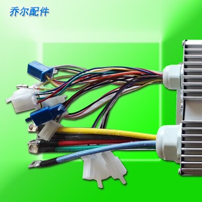 铭尊24管1200W控制器 电动三轮车电机控制器 方波调速器X48V60V