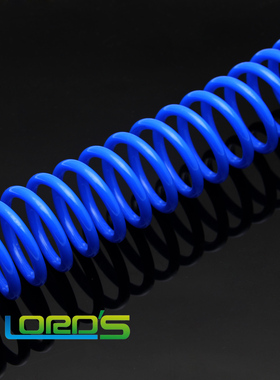 进口全新料 PU气管 4*2.v5mm 弹簧管伸缩外径4mm螺旋管 空压机软