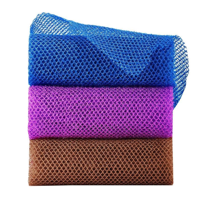 3Pcs African Bath Sponuge Exfoliator African Net Sponges