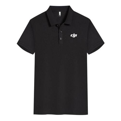 大疆logo周边POLO衫门店工作服短袖店员销售工服团体t恤无人机ins