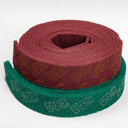 百洁布卷工业百洁布金刚砂不锈钢拉丝布洗碗擦锅绿色百洁布卷厨用