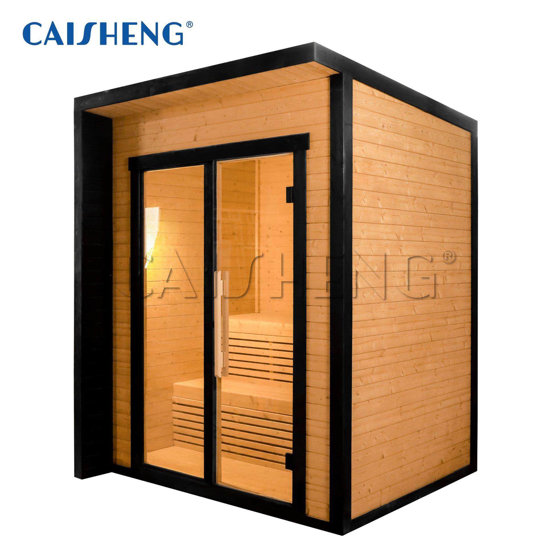 财升桑拿房碳化边框红雪松铁杉户外桑拿房花园桑拿房4人斜顶,基础建材,轻钢别墅,淘宝优惠券,粉丝福利购,淘宝优惠卷