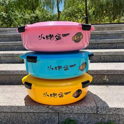 龙江龙新品炫彩浅底版小炮盆大号饵料盆套装黑坑大炮开饵重窝料桶