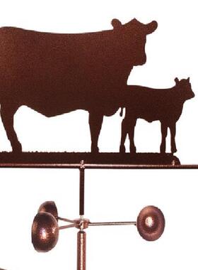 大牛小牛风向标金属剪影跨境电商北美欧洲产品非质量不退换