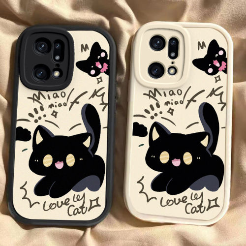惊吓猫咪适用oppofindx5pro手机壳findx5PRO新款find硅胶oppo套opp全包oppox防摔oppofandx男opx女oppofⅰndx