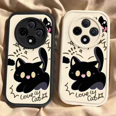 惊吓猫咪适用oppoA3手机壳A3新款oppo5G卡通保护套PKA110软硅胶oppoPKA全包oppa防摔opa男opopa35G女0pp0ppoA