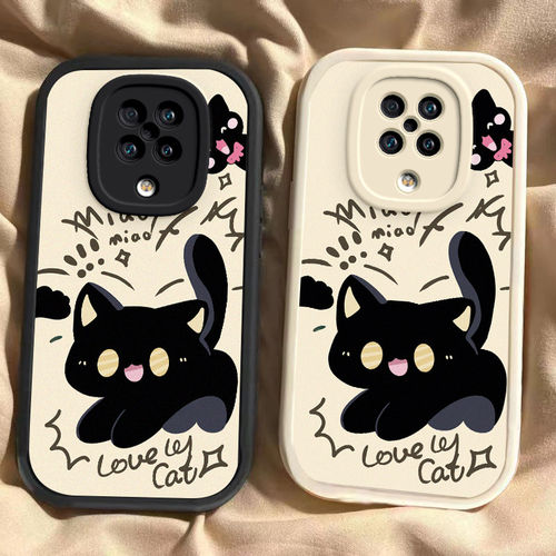 惊吓猫咪适用红米k30至尊纪念版手机保护壳红米K30至尊版新款M2006J10C网红潮硅胶redmi套u男女看k3o龙年2024