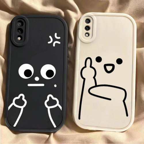 搞怪表情适用华为DUB一AL00畅享9手机保护壳AL20套TL00A畅亨DUBAL九DUBTL荣耀ALOO-ALOOA畅享DUBALOO防摔DUBA