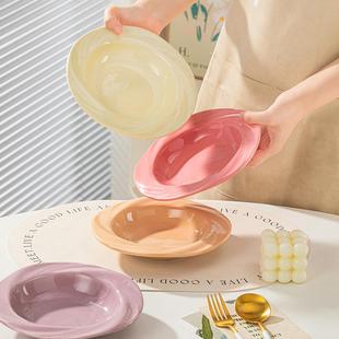 碗碟套装 釉下彩碗家用2024新款 家用健康陶瓷餐具高级感高颜值碗筷