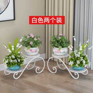 阳台花架阳台家用置物架 多层铁艺花架子室内绿萝架子多功能落地式