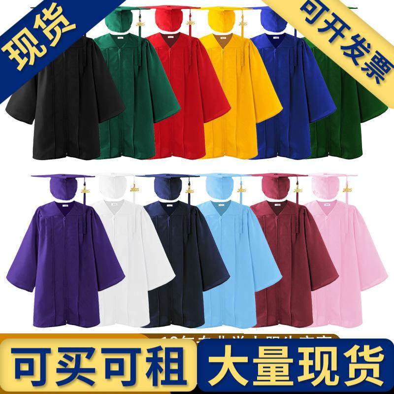 【现货】梭织小博士服小学生