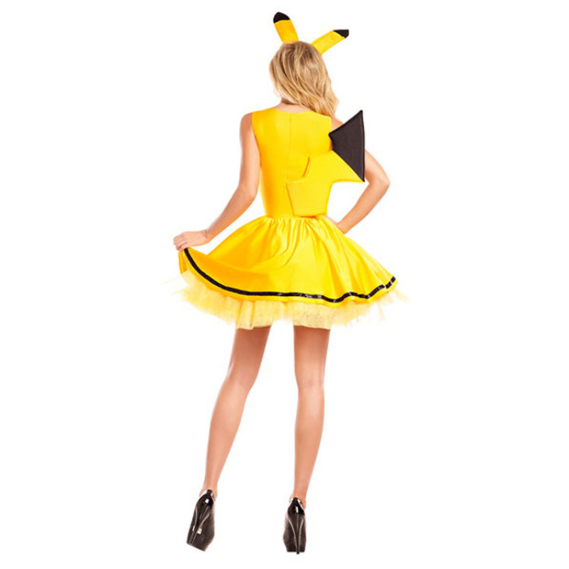 【现货】万圣节Cosplay女比卡丘