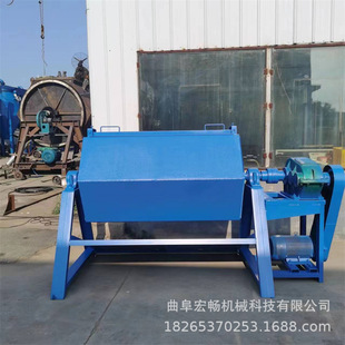 五金除锈滚筒抛光机不锈钢件去毛刺打磨机石材倒角六角滚筒研磨机