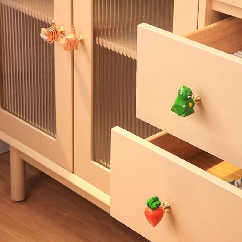 木制衣柜抽屉可爱柜门儿童房把手小拉手动物柜子手工卡通木雕橱柜,基础建材,小拉手,淘宝优惠券,粉丝福利购,淘宝优惠卷