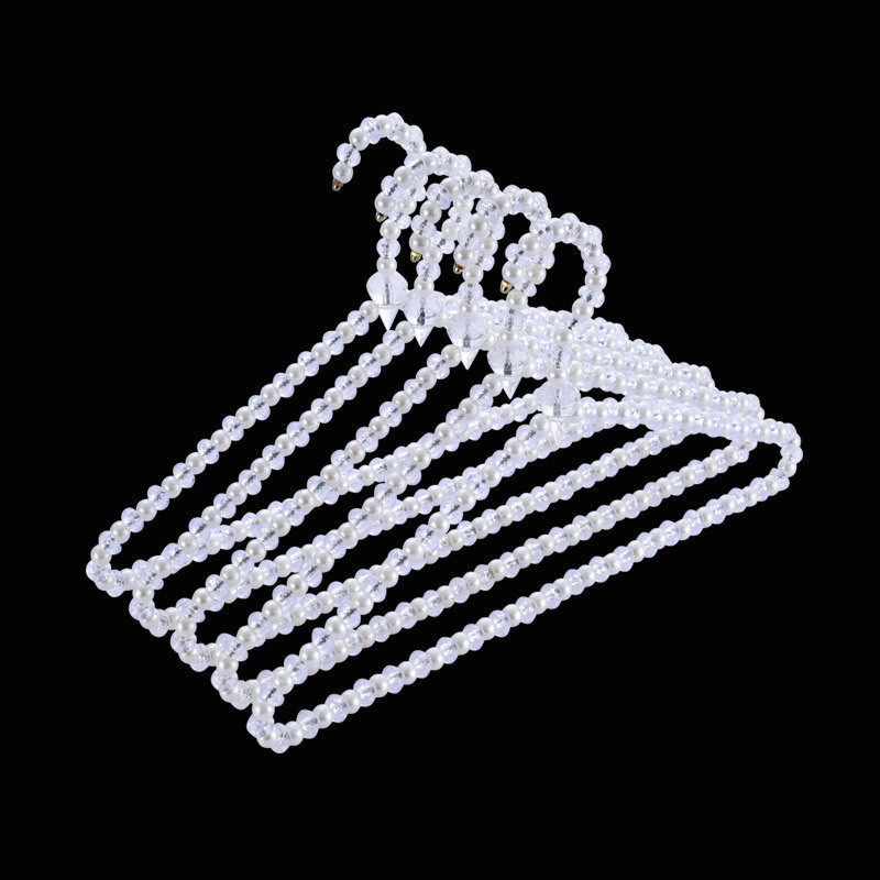 珍珠衣架公主欧式晶钻串珠女士家用服装店挂裤架撑子,收纳整理,塑料衣架,淘宝优惠券,粉丝福利购,淘宝优惠卷