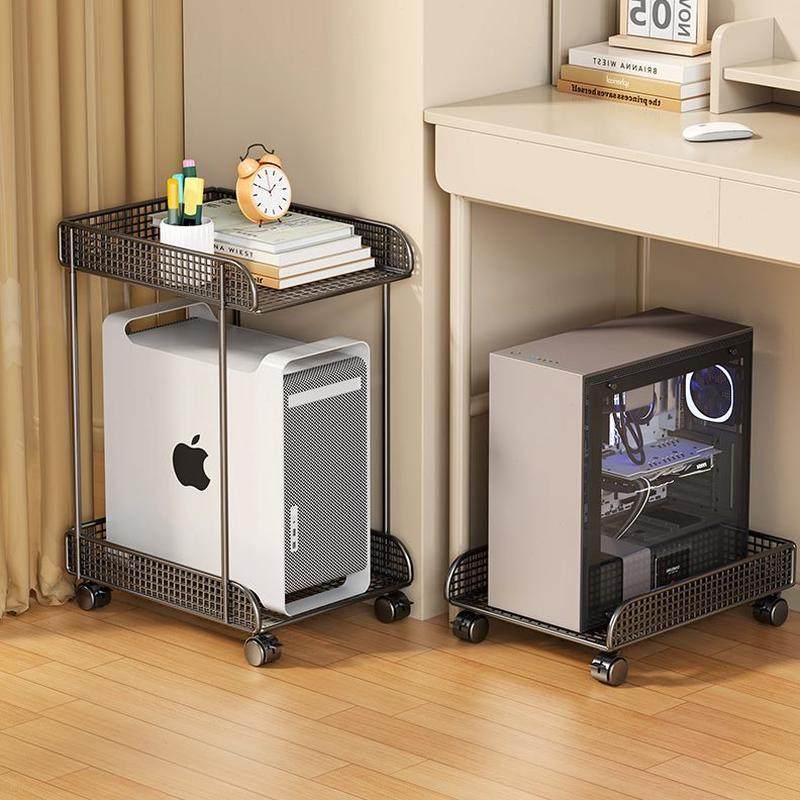可移动支架底座置物架托架家用台式托盘机箱电脑主机办公室带滑轮,收纳整理,主机箱托架,淘宝优惠券,粉丝福利购,淘宝优惠卷
