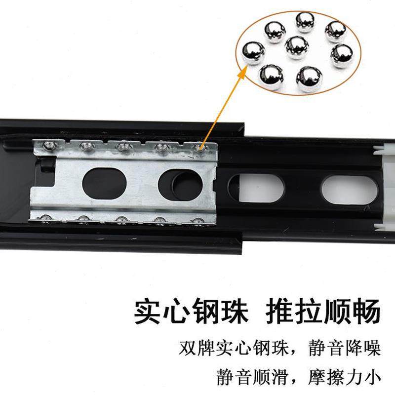 c反弹dt泰免橱柜全抽屉轨道侧装拉导轨滑道衣柜拉手自弹三节轨东,基础建材,导轨,淘宝优惠券,粉丝福利购,淘宝优惠卷