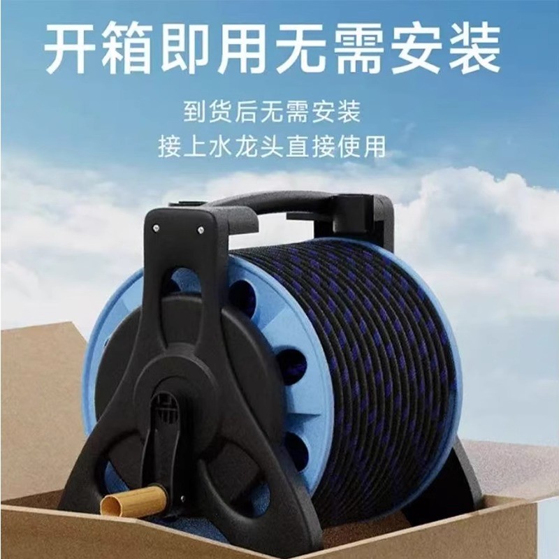 洗车高压水枪喷枪水管软管收卷器增压浇花神器洗地家用强力洗院子