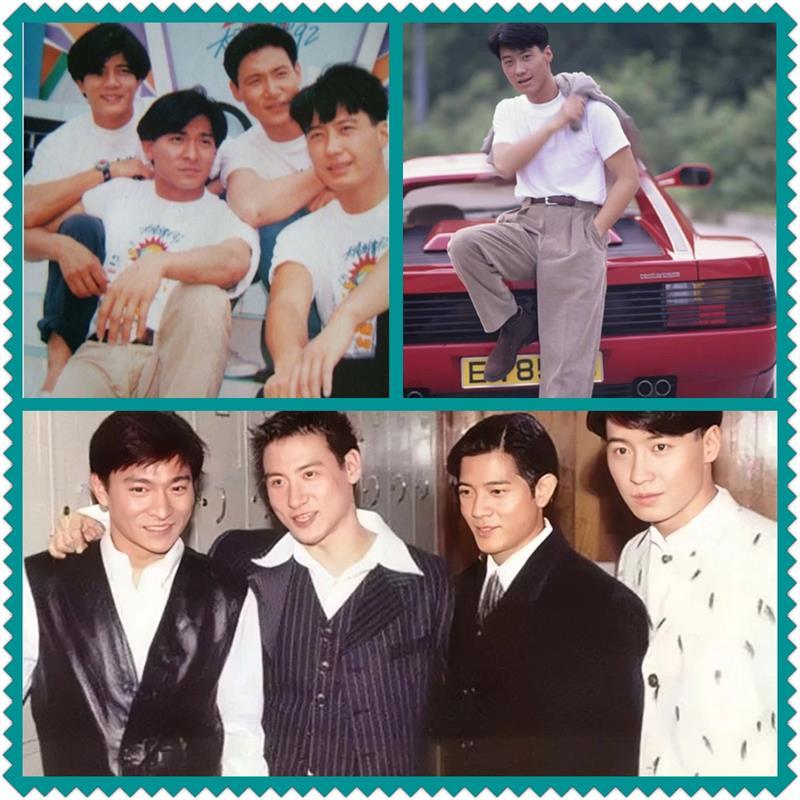 香港明星四大天王郭富城黎明刘德华张学友海报墙贴周边装饰画可定