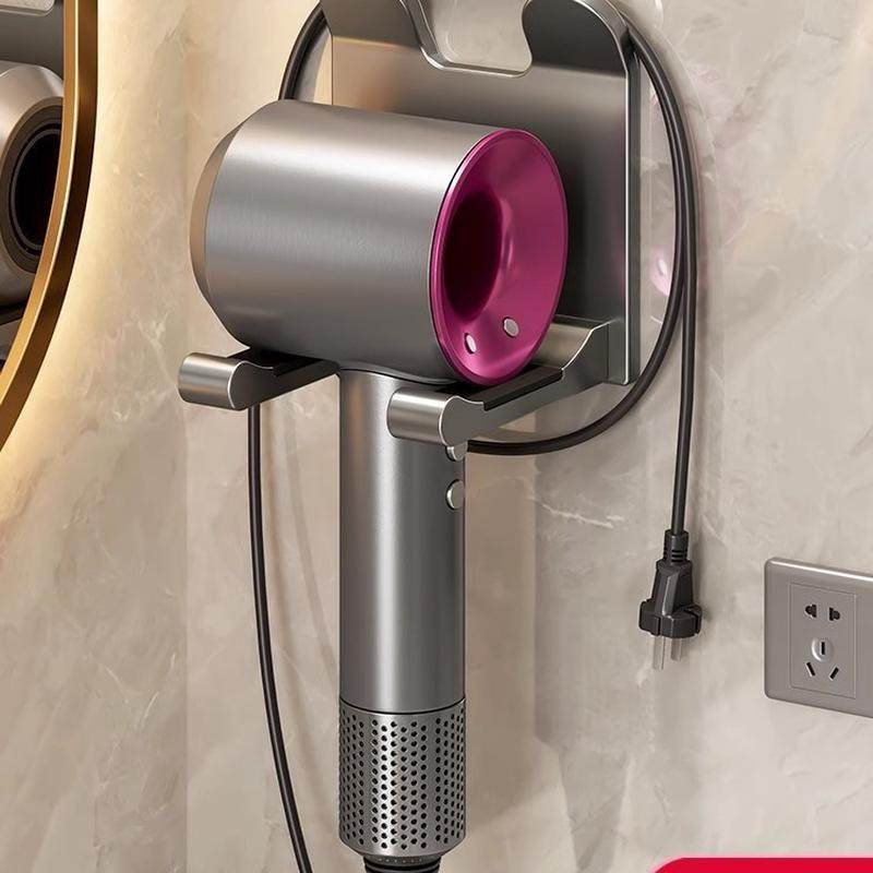 吹风机架置物架免打孔卫生间电吹风支架壁挂式浴室风筒放置挂架,家庭/个人清洁工具,吹风机置物架,淘宝优惠券,粉丝福利购,淘宝优惠卷