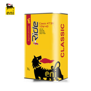 埃尼 eni全合成摩托车润滑油正品阿吉普SN10w-40四冲程机车机油