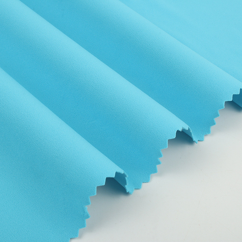 锦氨锦纶运动面料 弹力云感双面瑜伽服面料高弹力透气运动布料批