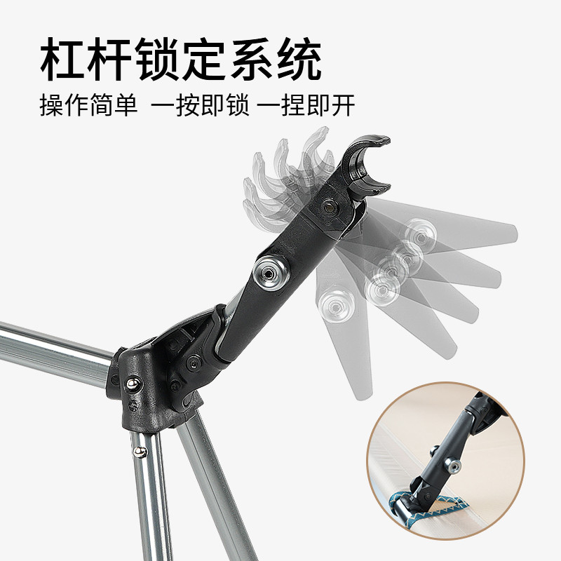 多功能超轻单人折叠床家用午休床加厚简易便携户外行军床铝合金