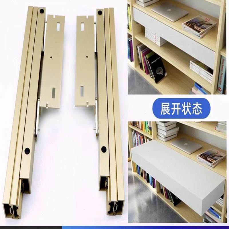 上升隐形滑轨折叠台面升降伸缩餐桌导轨配件推拉跳台圆桌轨道五金,基础建材,导轨,淘宝优惠券,粉丝福利购,淘宝优惠卷