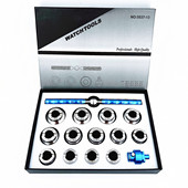 5537开表器开修表工具器 底盖 13粒套全钢 rlx水鬼日志齿纹表开