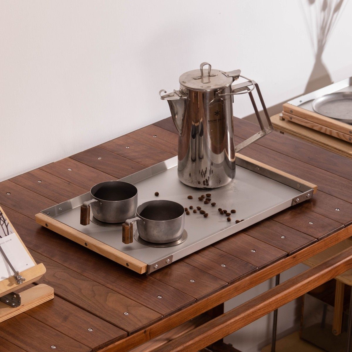 【爆款】 至督托盘 原铝实木不锈钢无涂层精致餐盘置物 制吉家居,餐饮具,餐用托盘,淘宝优惠券,粉丝福利购,淘宝优惠卷