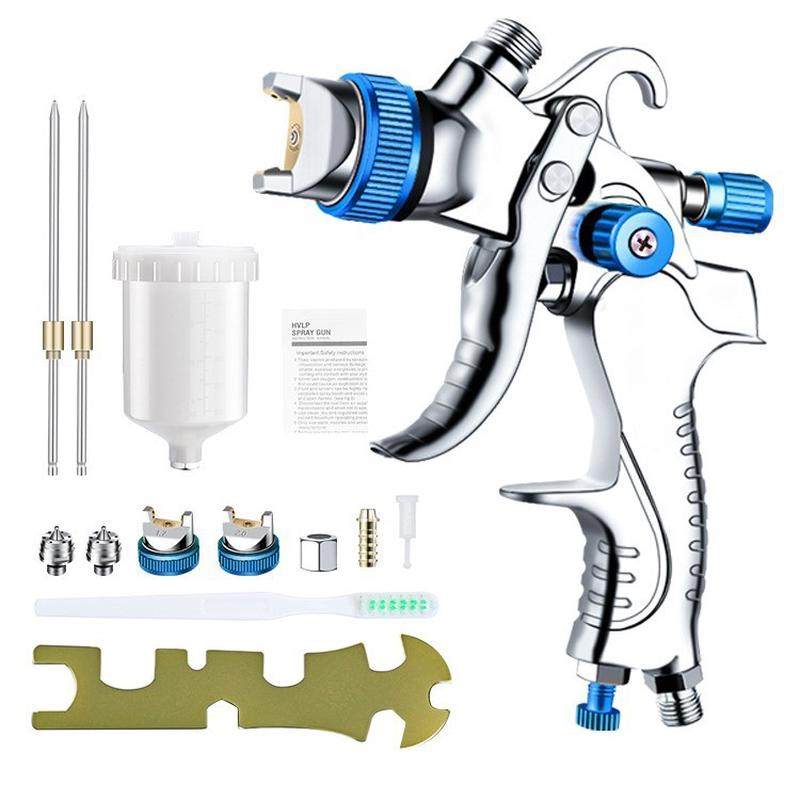 厂家热销跨境专供汽车油漆喷枪高雾化家具喷枪2008蓝色带三件套,五金/工具,喷砂机/喷砂枪,淘宝优惠券,粉丝福利购,淘宝优惠卷