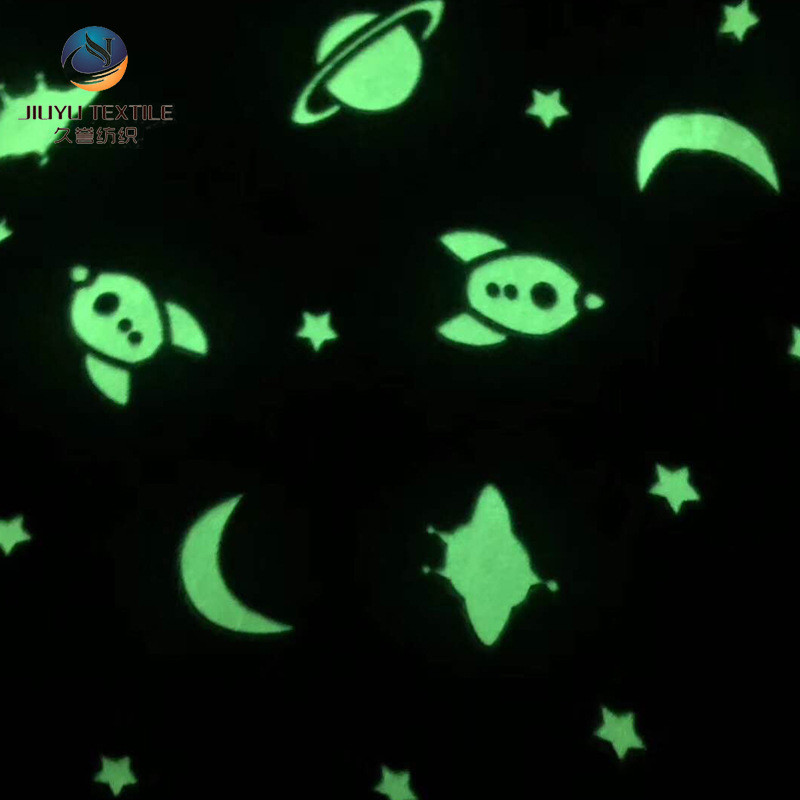 印花夜光法兰绒 儿童卡通批发毛毯空调毯午睡小毛毯宠物毯绒面料