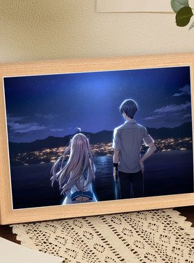 ATRI亚托莉我挚爱的时光周边steam游戏桌面书房卧室装饰相框摆台