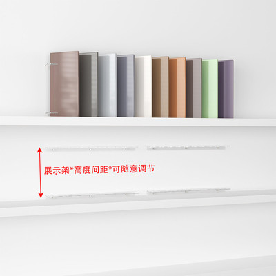 石材瓷砖样块陈列架样板展示架色卡架橱柜门板样品架生态板架组合