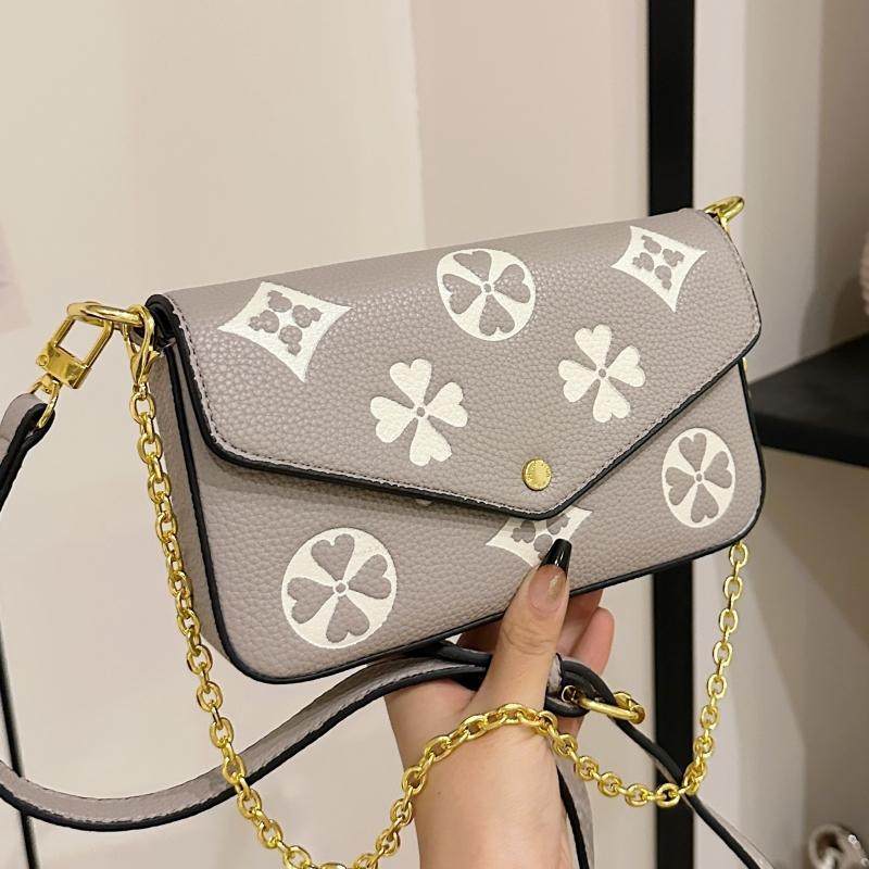 小众设计链条包包女2024新款时尚斜跨高级感单肩信封腋下包,箱包皮具/热销女包/男包,小方包,淘宝优惠券,粉丝福利购,淘宝优惠卷