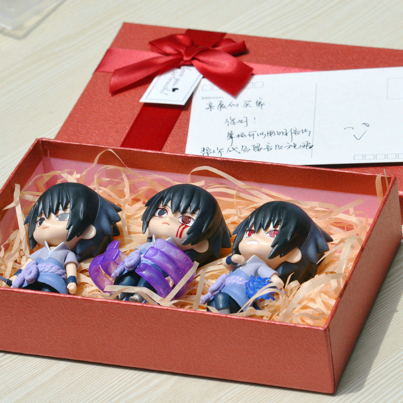 火影忍者鸣人佐助卡卡西雏田鼬公仔人偶玩偶模型摆件玩具动漫手办