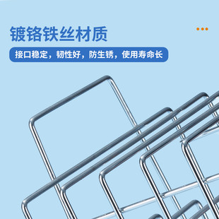 Labshark均质袋存放架无菌采样袋储存置物铁丝架实验室袋类样品架