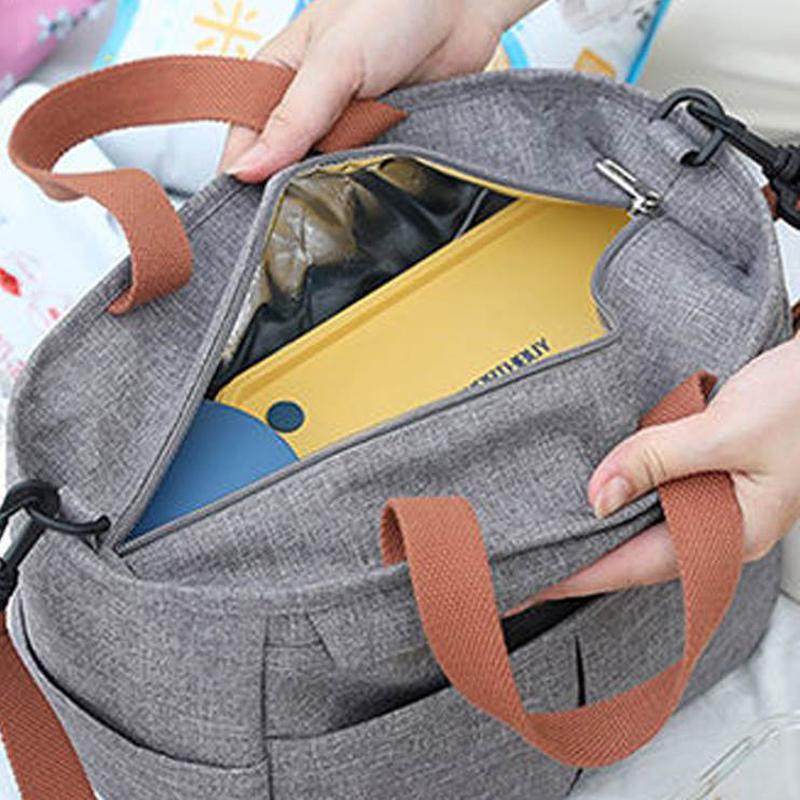 加厚高上班便当洋气子用包新款饭盒防水铝箔饭袋颜值保温耐大容量,收纳整理,保温包,淘宝优惠券,粉丝福利购,淘宝优惠卷