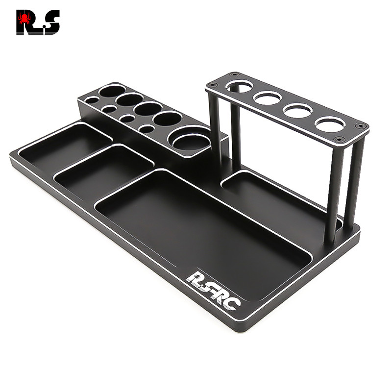 【DgLiLo】RC模型车修车工具架  攀爬车大脚越野平跑工具座收纳1