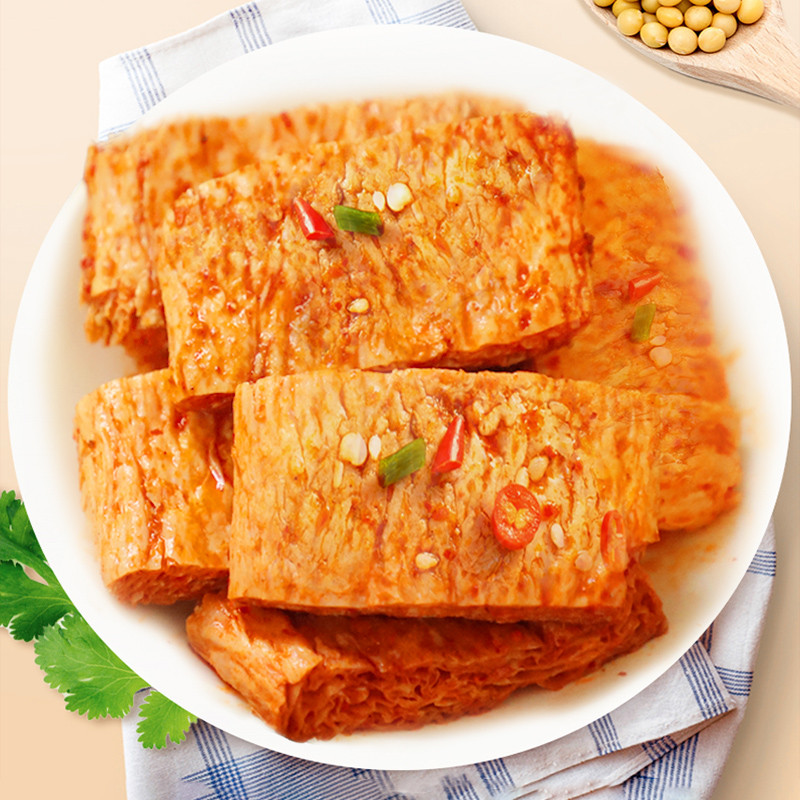 新货【A3】手撕素肉豆干制品休闲食品素牛肉素牛排解馋小零食小吃
