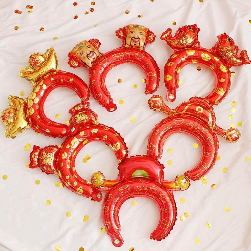 年过龙年2024扮新头箍布置气球道具幼儿园儿童年会装发箍年装饰品,节庆用品/礼品,气球,淘宝优惠券,粉丝福利购,淘宝优惠卷