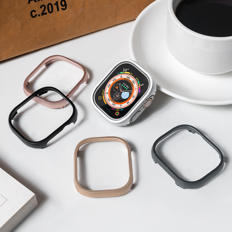适用苹果手表applewatch金属保护套iwatch 49mm ultra铝合金表壳