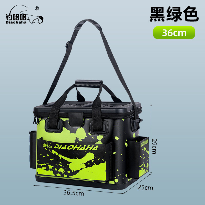 钓哈哈硬盖路亚箱矶钓桶带收纳盒插海钓杆桶便携eva多功能钓鱼桶
