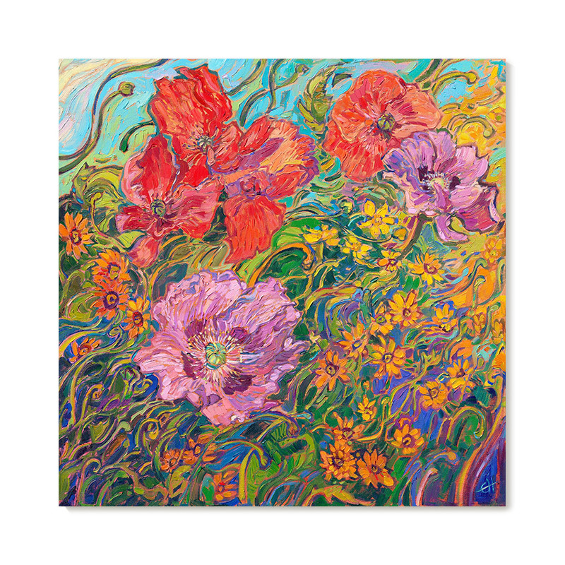 【捡漏合集】Erin Hanson油画家复刻艺术版画印象派风景装饰画芯