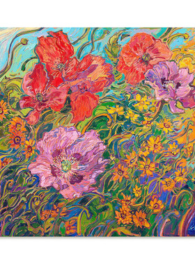 【捡漏合集】Erin Hanson油画家复刻艺术版画印象派风景装饰画芯