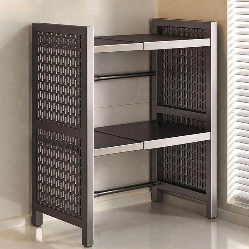 厨房微波炉置物架放锅双层锅架子多层家用厨具收纳伸缩烤箱收纳架,厨房/烹饪用具,微波炉置物架,淘宝优惠券,粉丝福利购,淘宝优惠卷