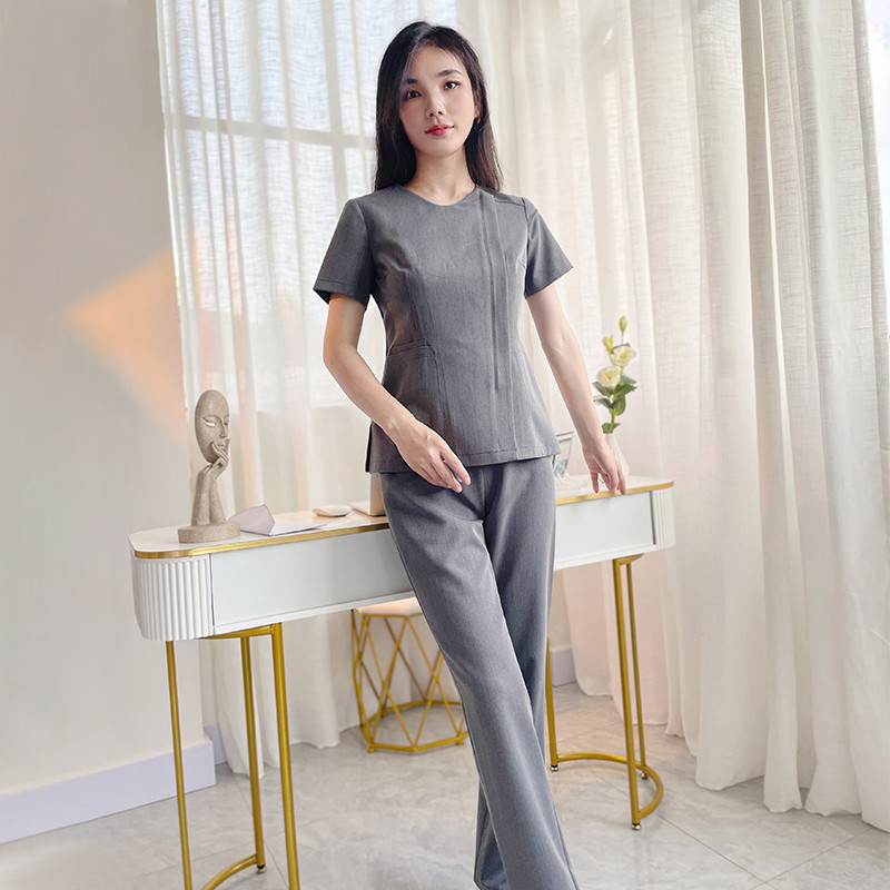 高货速发韩式医疗美容技师护士服分体套装口腔门诊宠物医院护理师