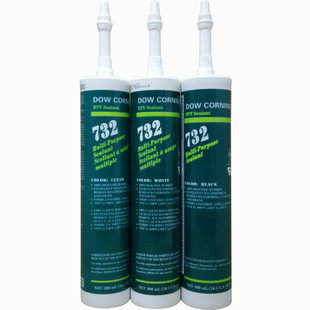 732硅胶耐高温胶水密封玻璃胶硅胶dc732食品级硅胶