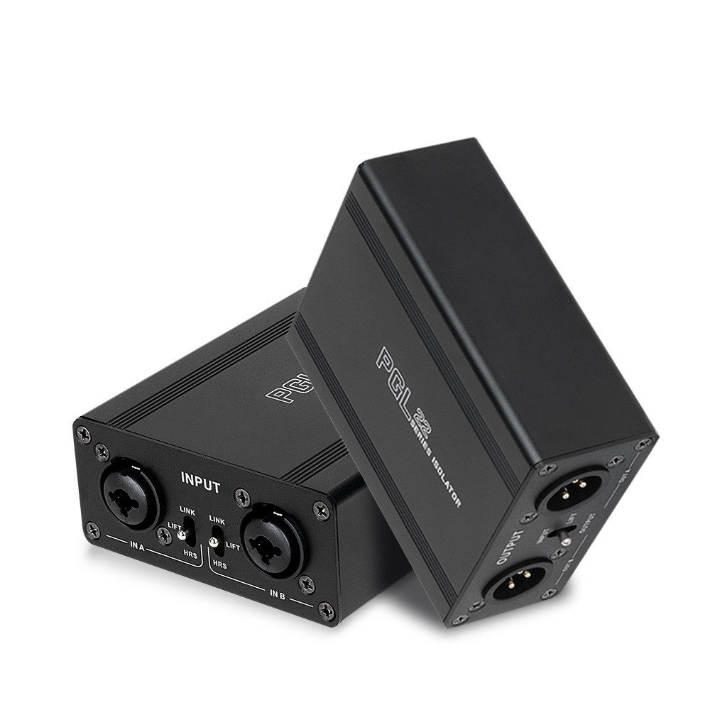 两通道纯净隔离器无杂音音频音质大型户外舞台无源音频信号隔离器