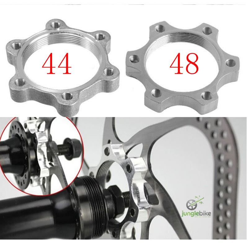 适用永久凤凰山地车碟片法兰座自行车刹车盘转接座碟刹改装底座44